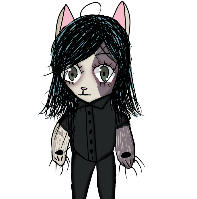 sheffrard as a cat